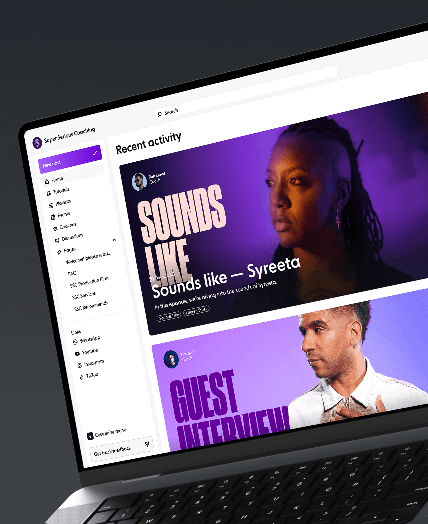 Your community, your terms